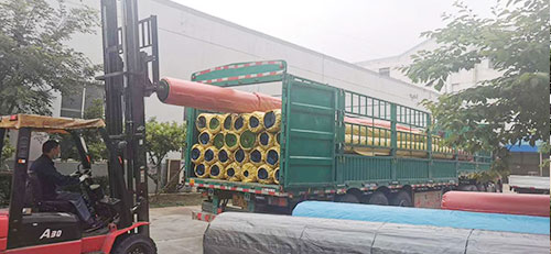 工程材料出貨現(xiàn)場